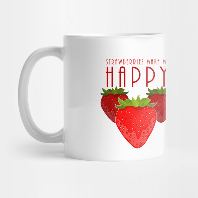 Strawberries Make Me Happy by adamzworld